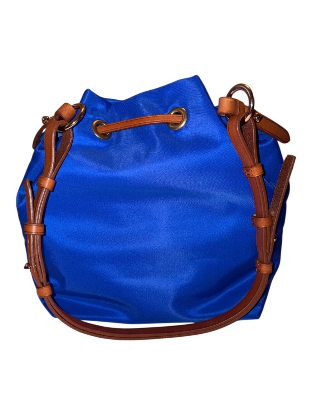 Dooney & Bourke Windham Small Cobalt Blue Drawstring Shoulder - Picture 2 of 4